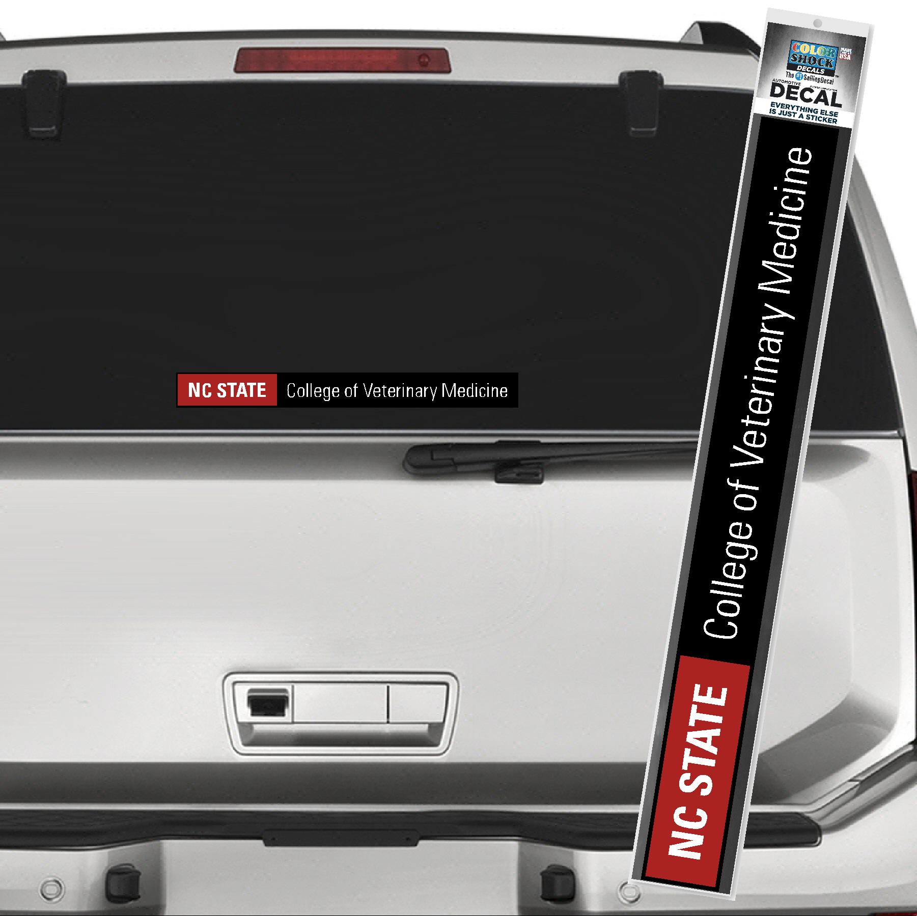 Decal - NC State College Of Veterinary Medicine | Wolfpack Outfitters GOPACK