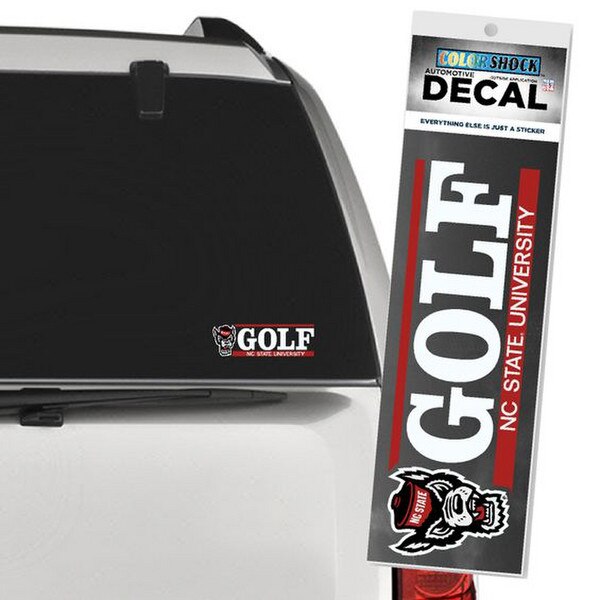 NC State Wolfpack Chrome License Plate Frame