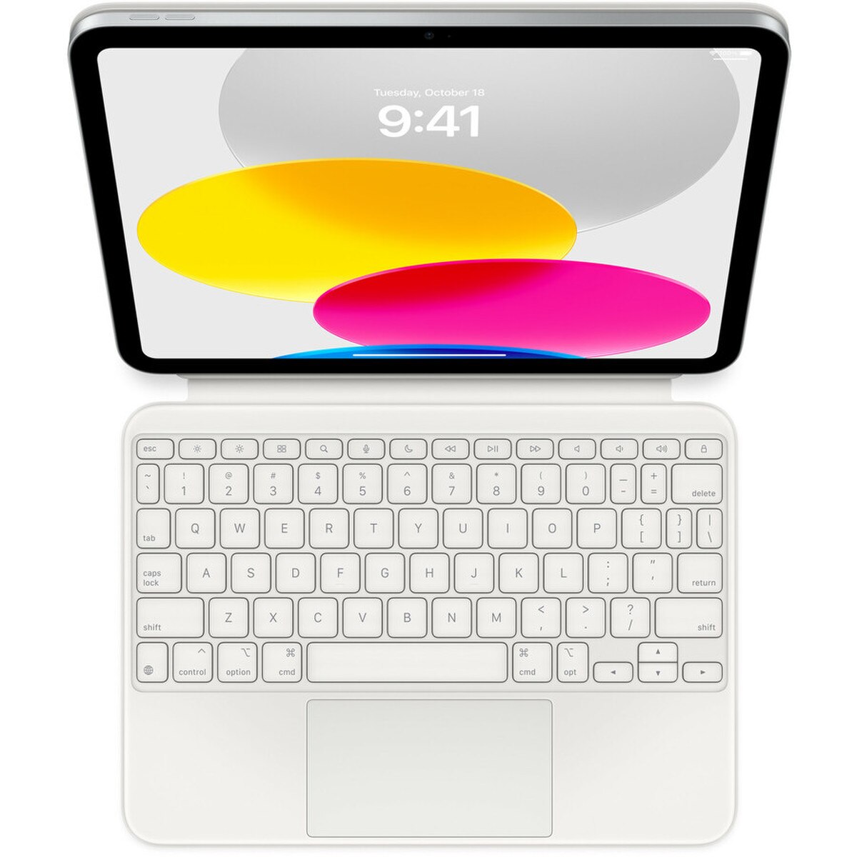 Apple Magic keyboard cover iPad 10th White | Wolfpack Outfitters GOPACK